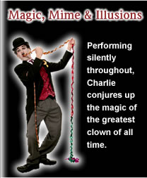 Magic, mime and illusions